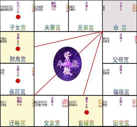 紫微斗數 疾厄宮|紫微十二宮之疾厄宮